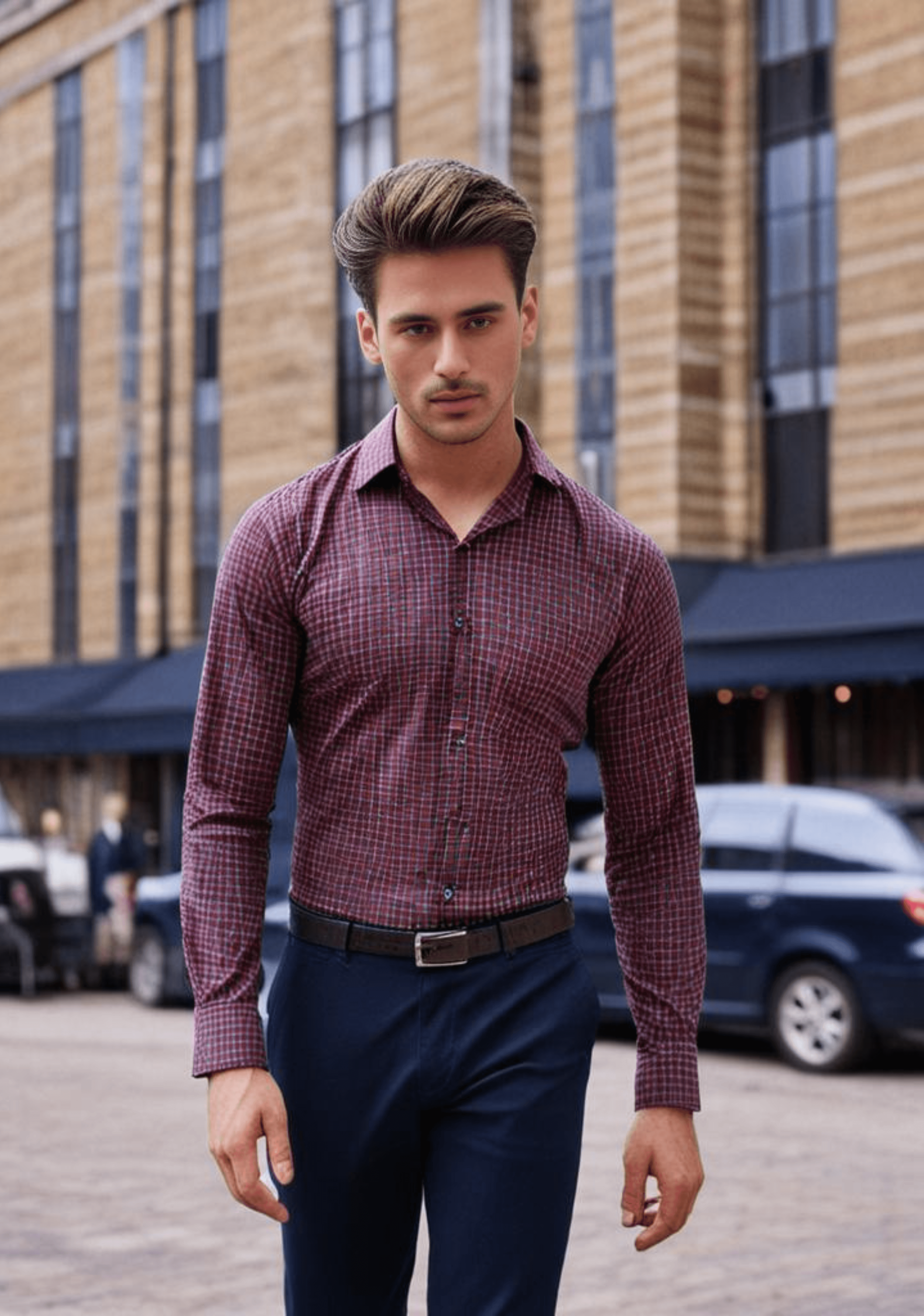 Red Checked Shirt