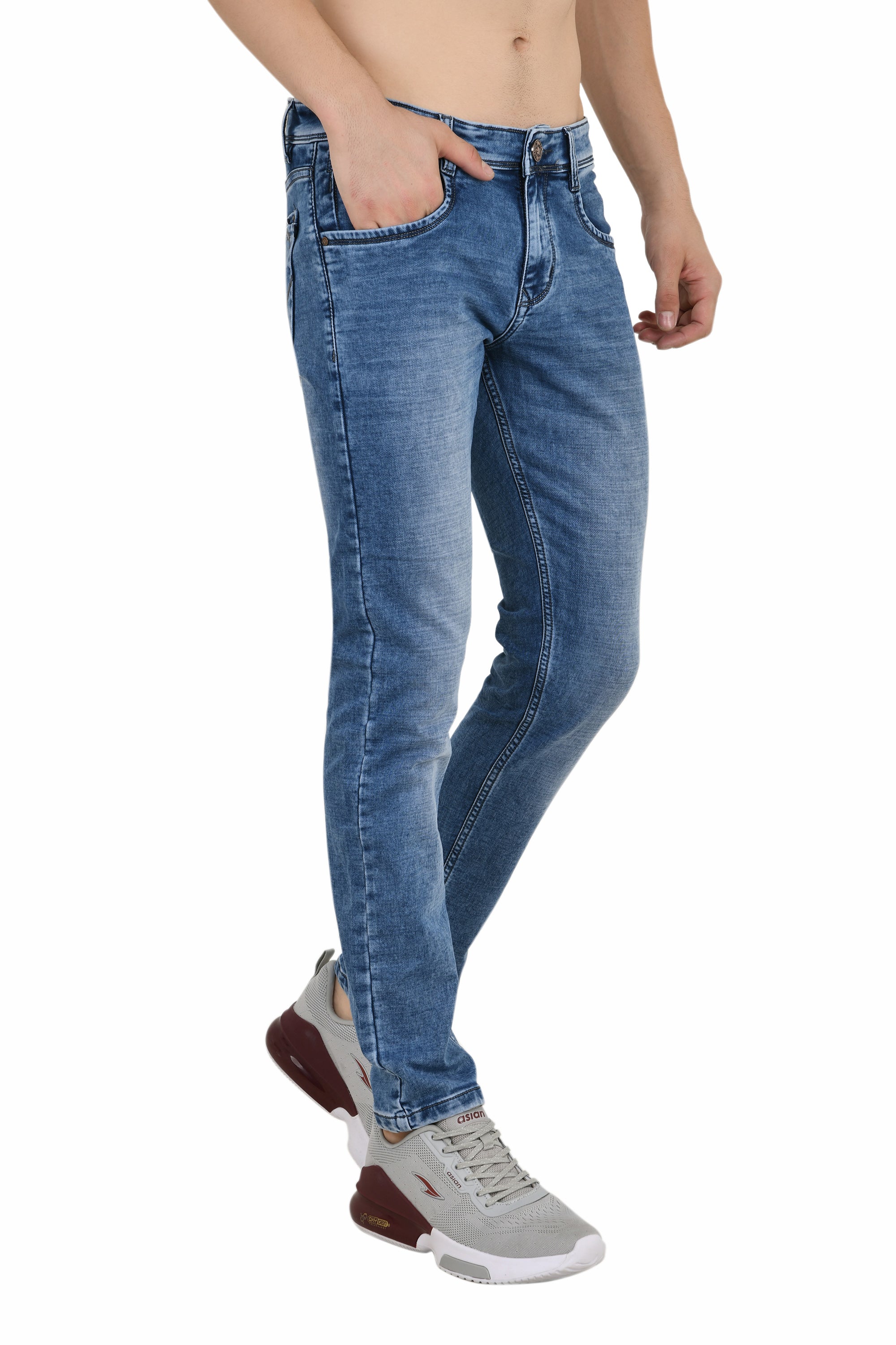 Light Blue Narrow Fit Jeans