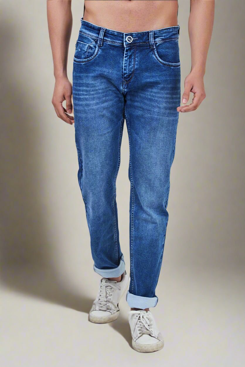 Blue Narrow Fit Jeans