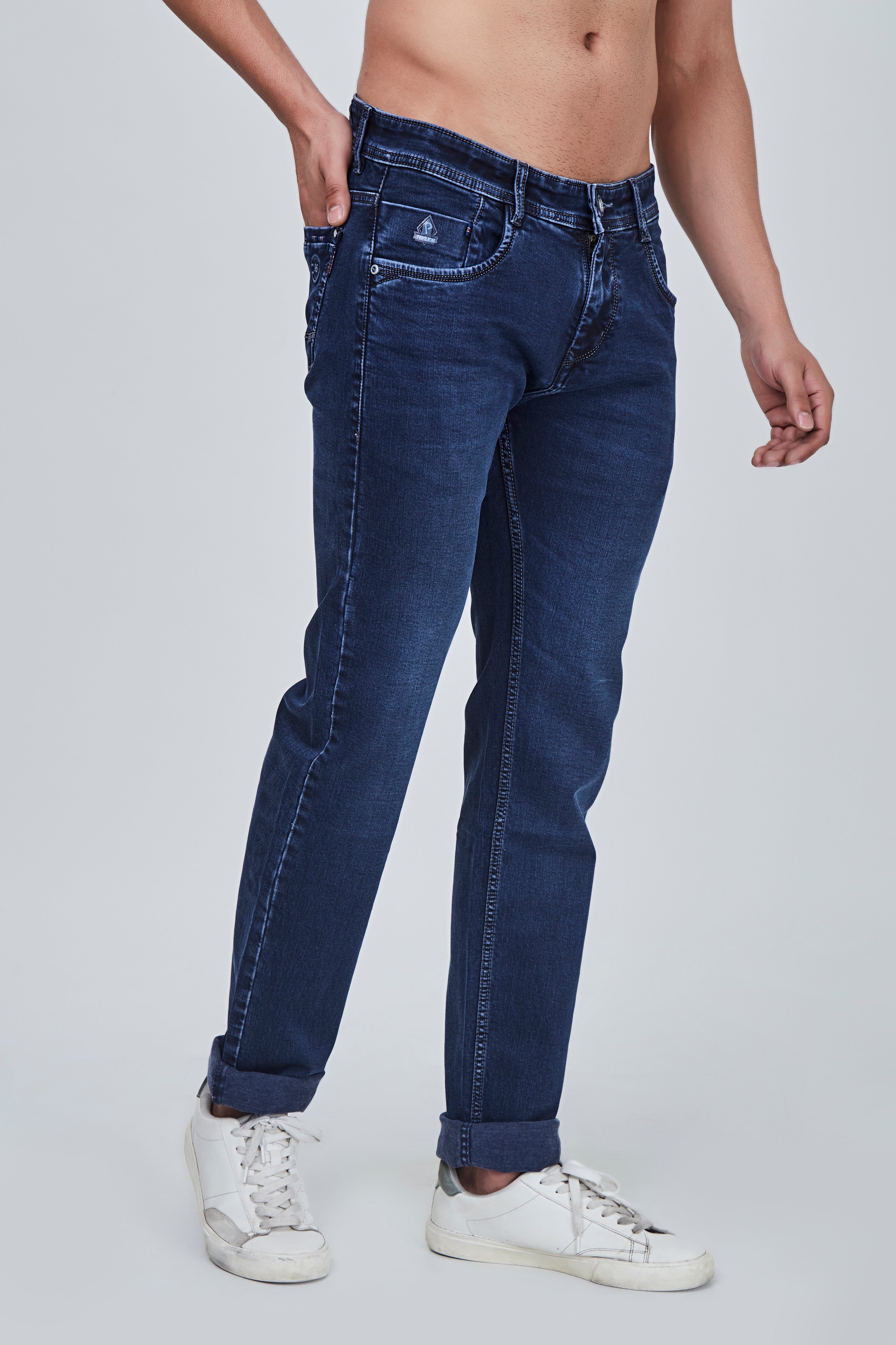 Blue Narrow Fit Jeans