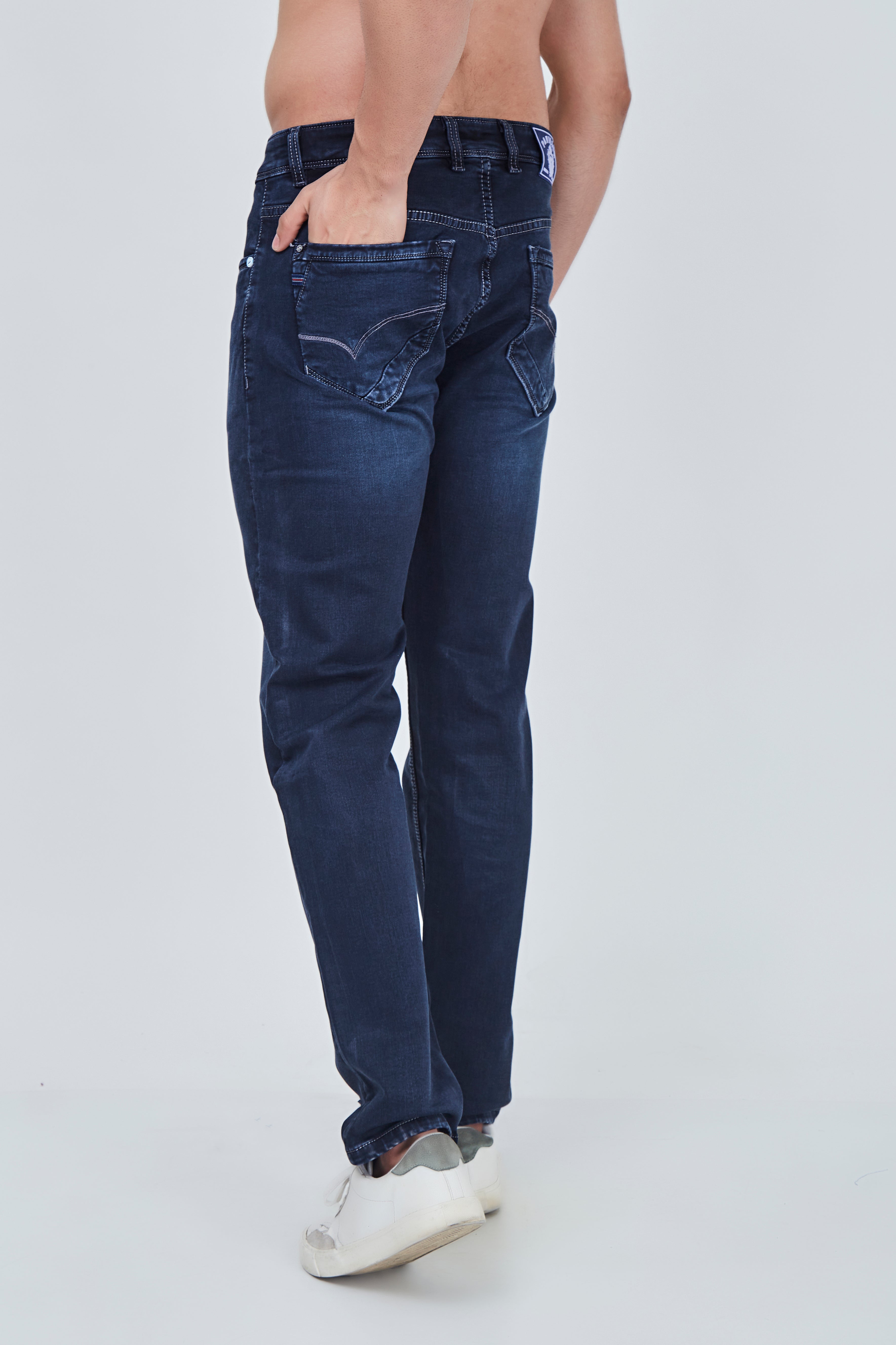 Carbon Blue Narrow Fit Jeans