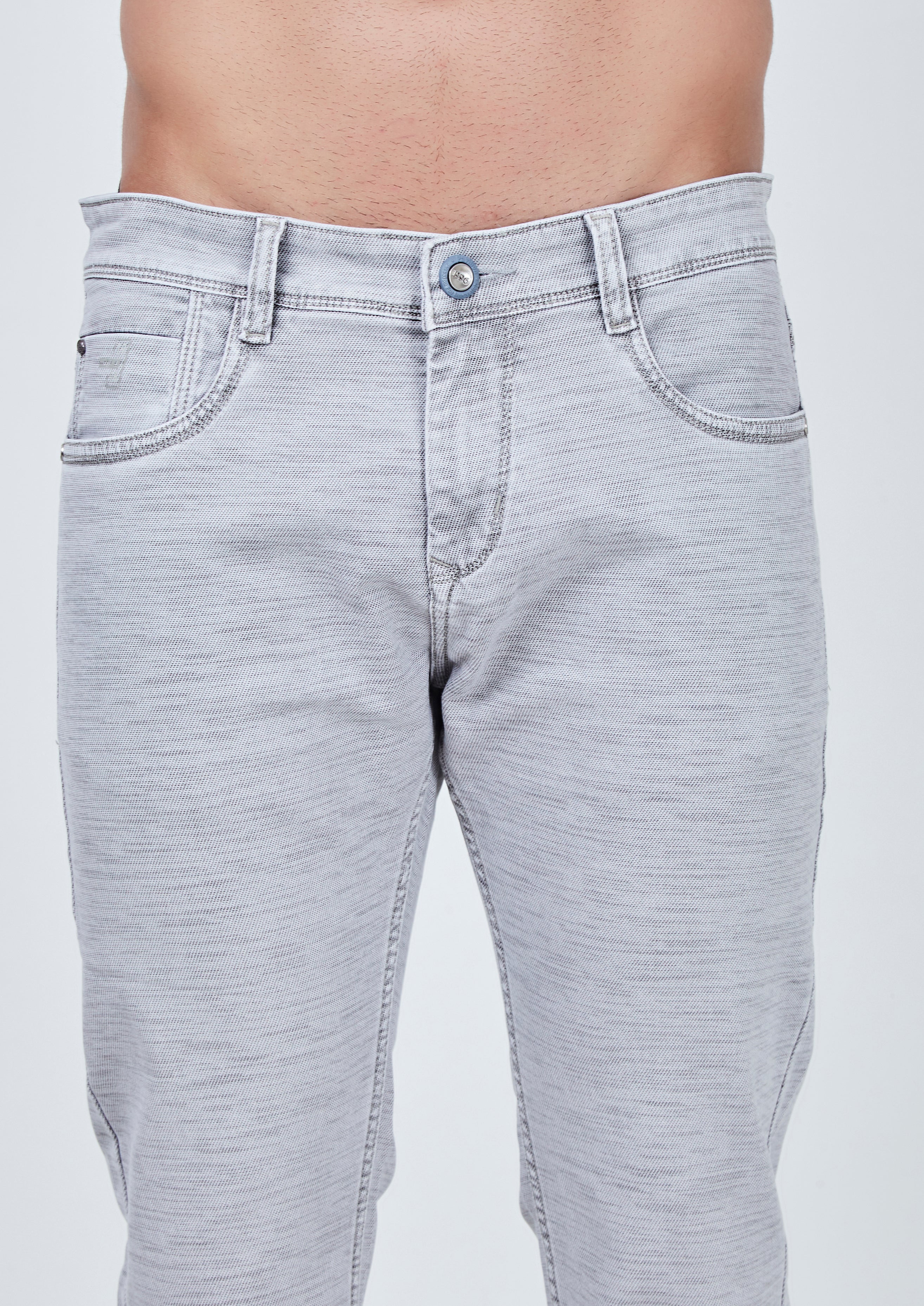 Light Olive Narrow Fit Jeans