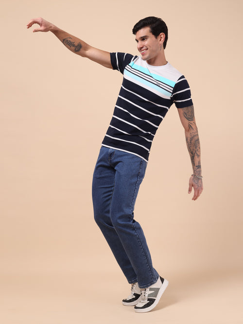 Men's Ocean Crest Stripe Tee