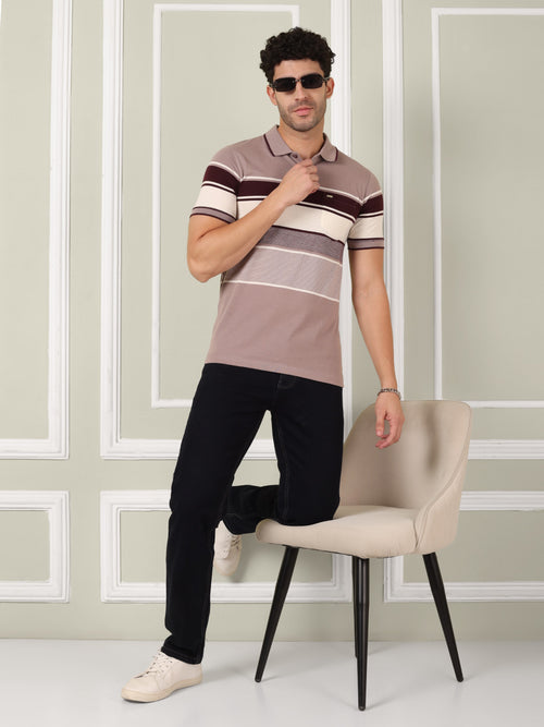 Men's Plum Prime Horizon Tee