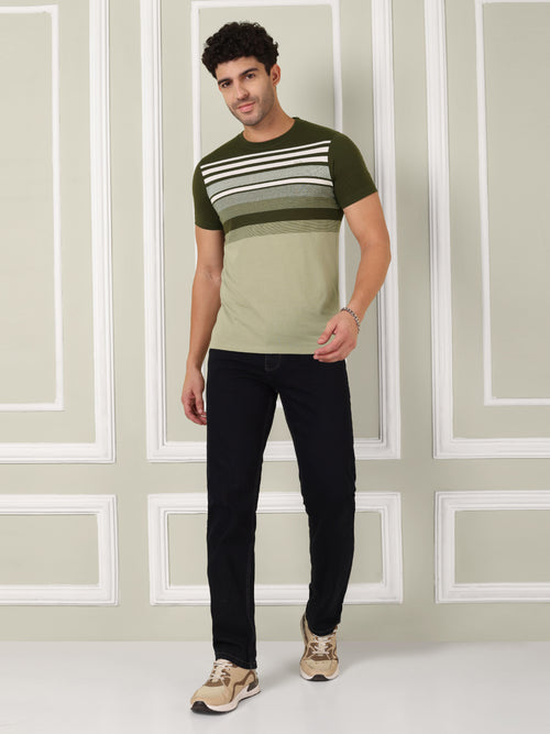 Men's Harbor Crest Stripe Tee