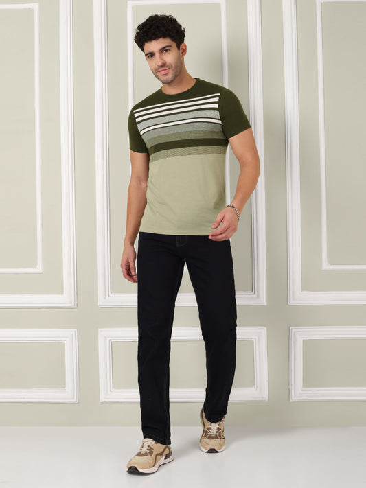 Men's Harbor Crest Stripe Tee