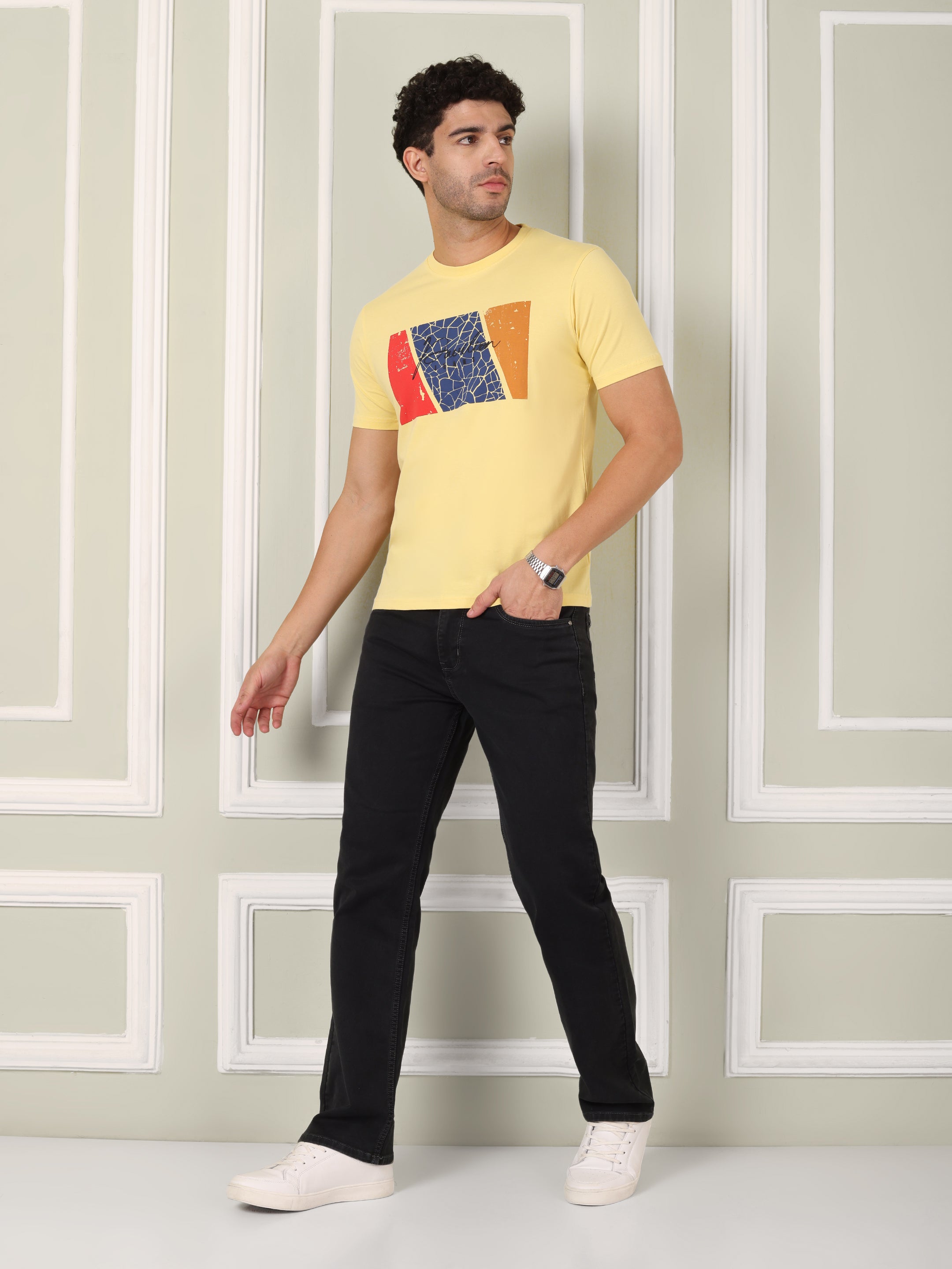 Men's Lemon Mosaic Graphic Tee
