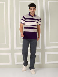 Men's Midnight Harbor Stripe Polo