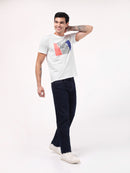 Men's Arctic White Mosaic Graphic Tee