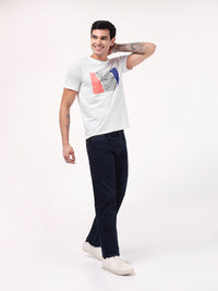 Men's Arctic White Mosaic Graphic Tee