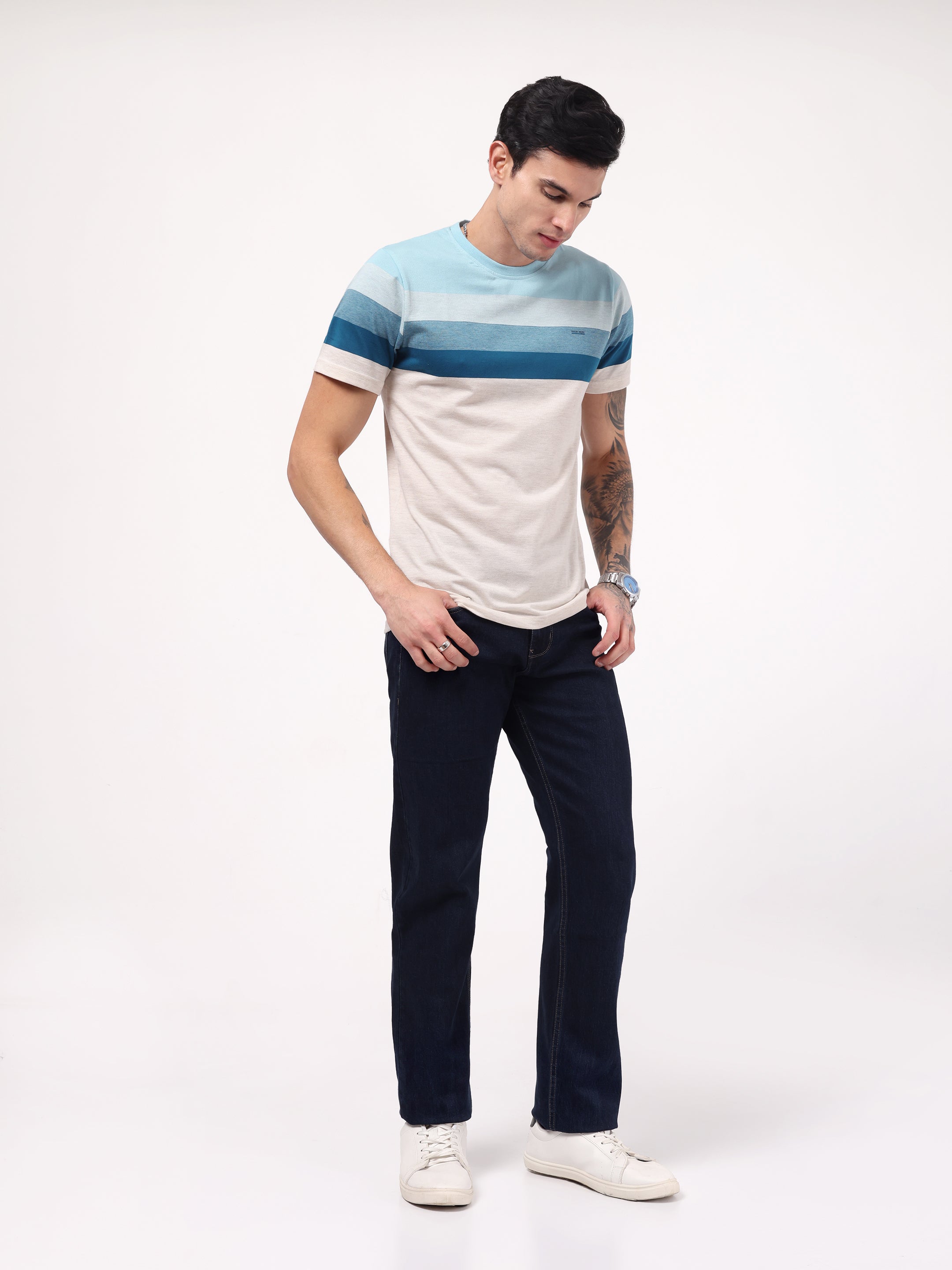 Men's Arctic Blue Horizon tee