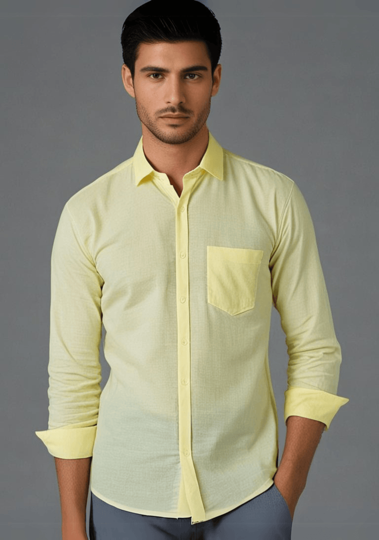 Almond Plain Shirt