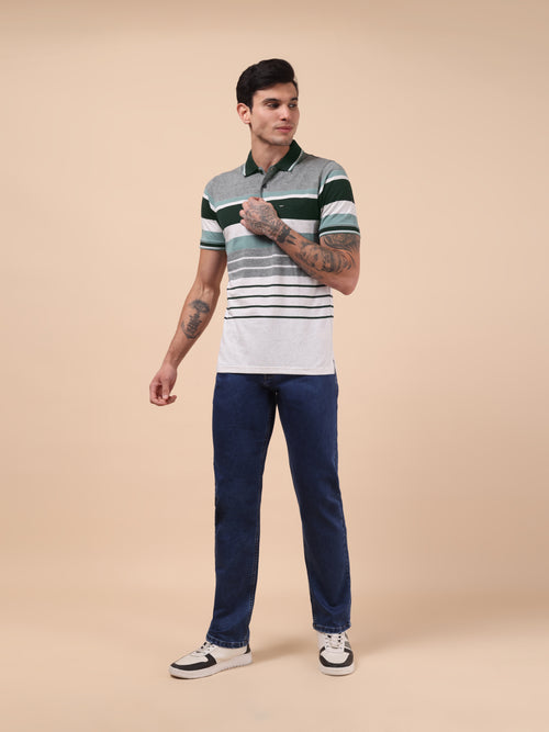 Men's Linear Luxe Polo