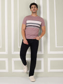 Men's Blush Ridge Stripe Tee
