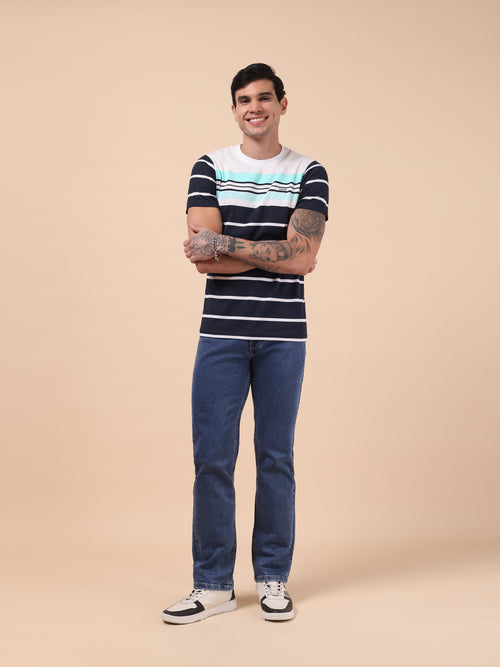 Men's Ocean Crest Stripe Tee