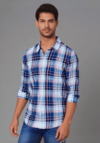 Blue Check Shirt