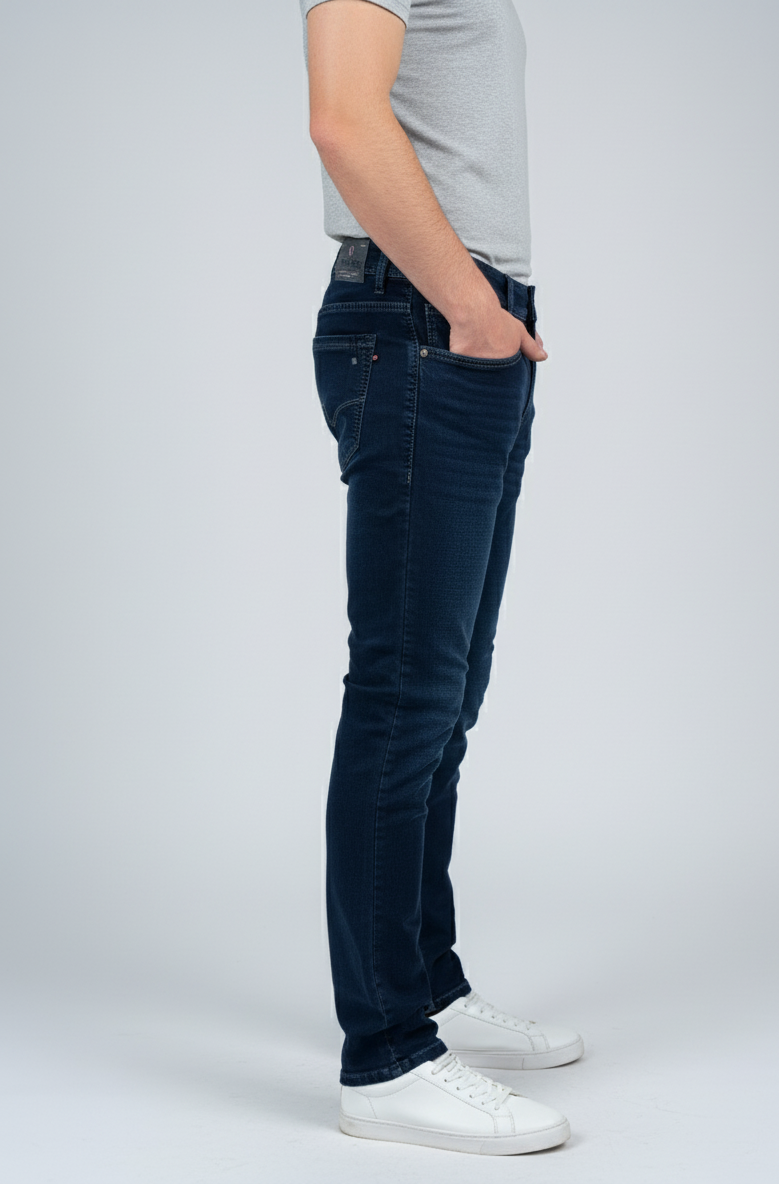 Dark Blue Narrow Fit Jeans