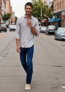 Light Brown Plain Shirt