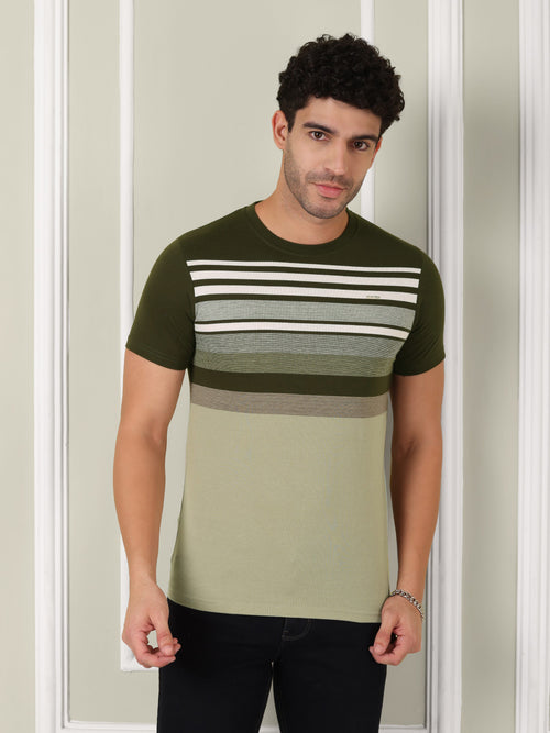 Men's Harbor Crest Stripe Tee