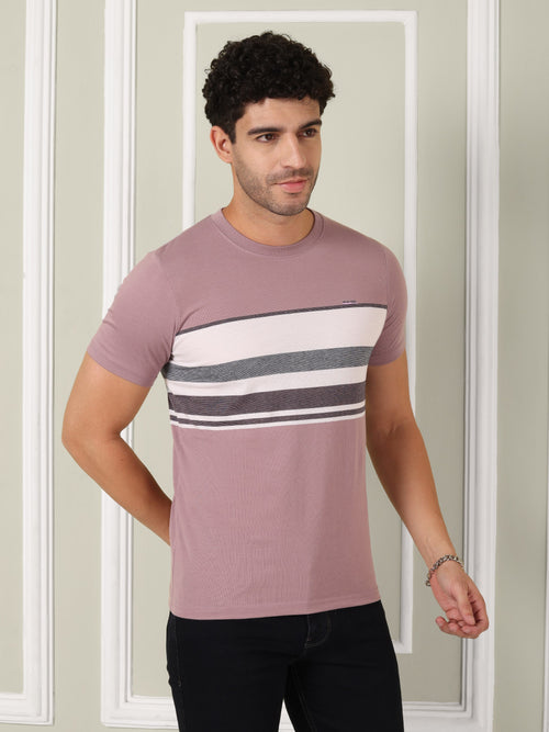 Men's Blush Ridge Stripe Tee