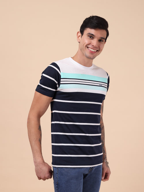 Men's Ocean Crest Stripe Tee