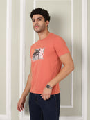 Men's Coral Palm Graphic Tee