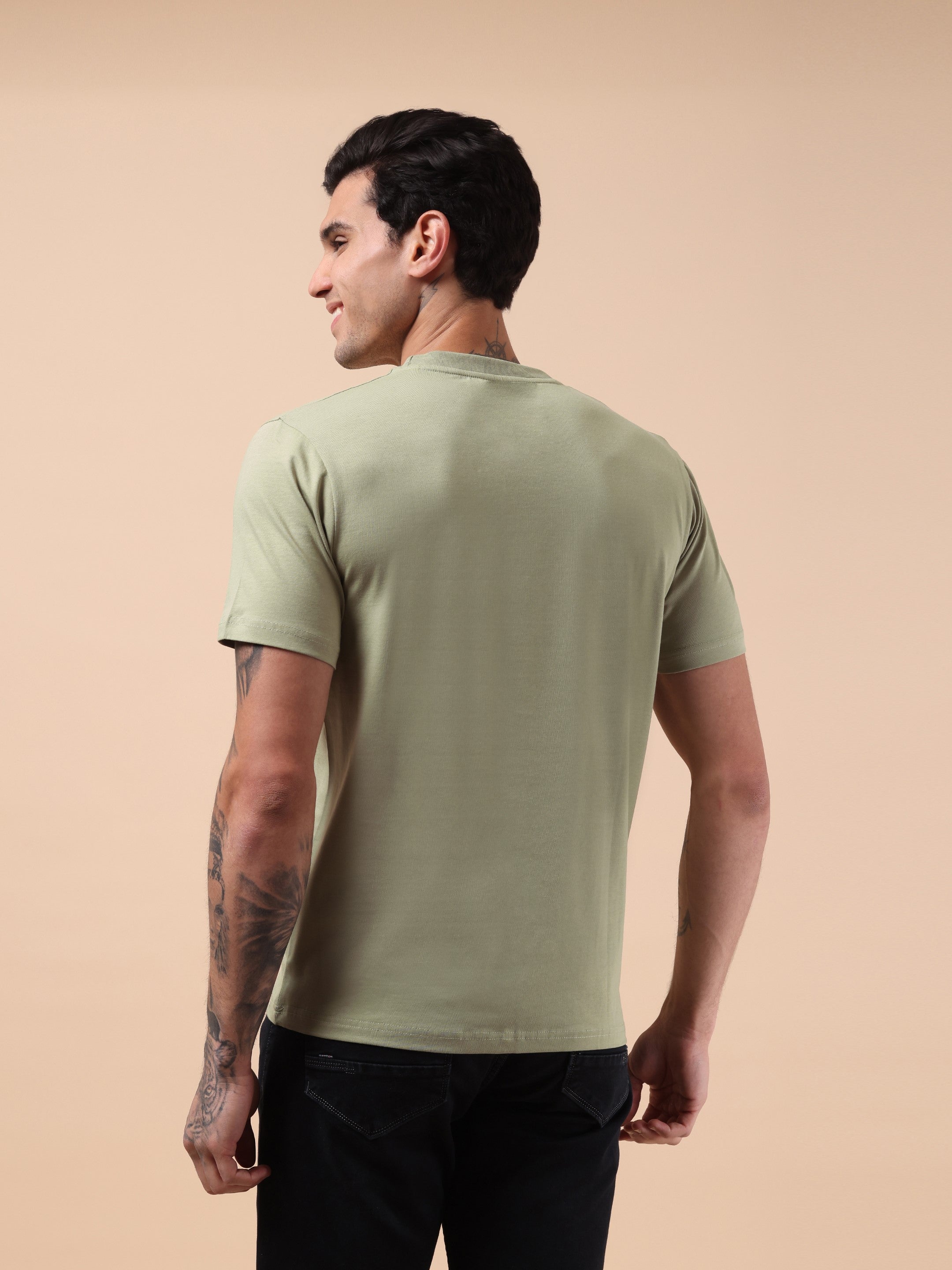 Men's Sage Bloom Graphic Tee