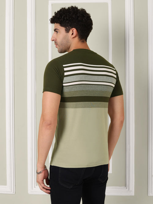 Men's Harbor Crest Stripe Tee