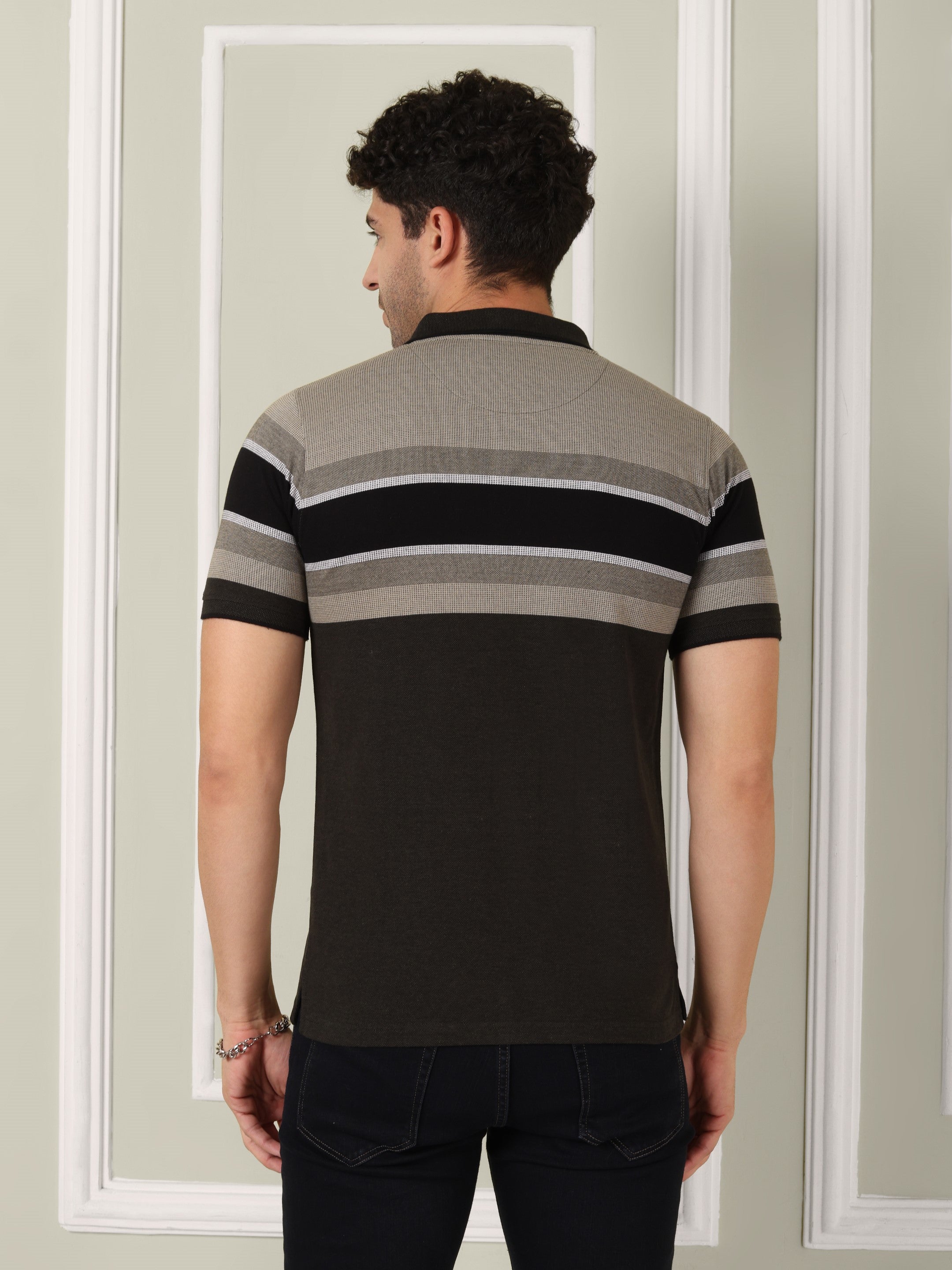 Men's Horizon Stripe Polo