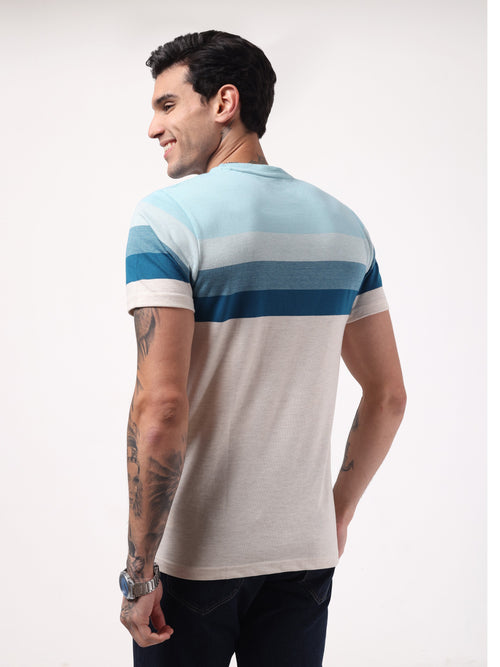 Men's Arctic Blue Horizon tee