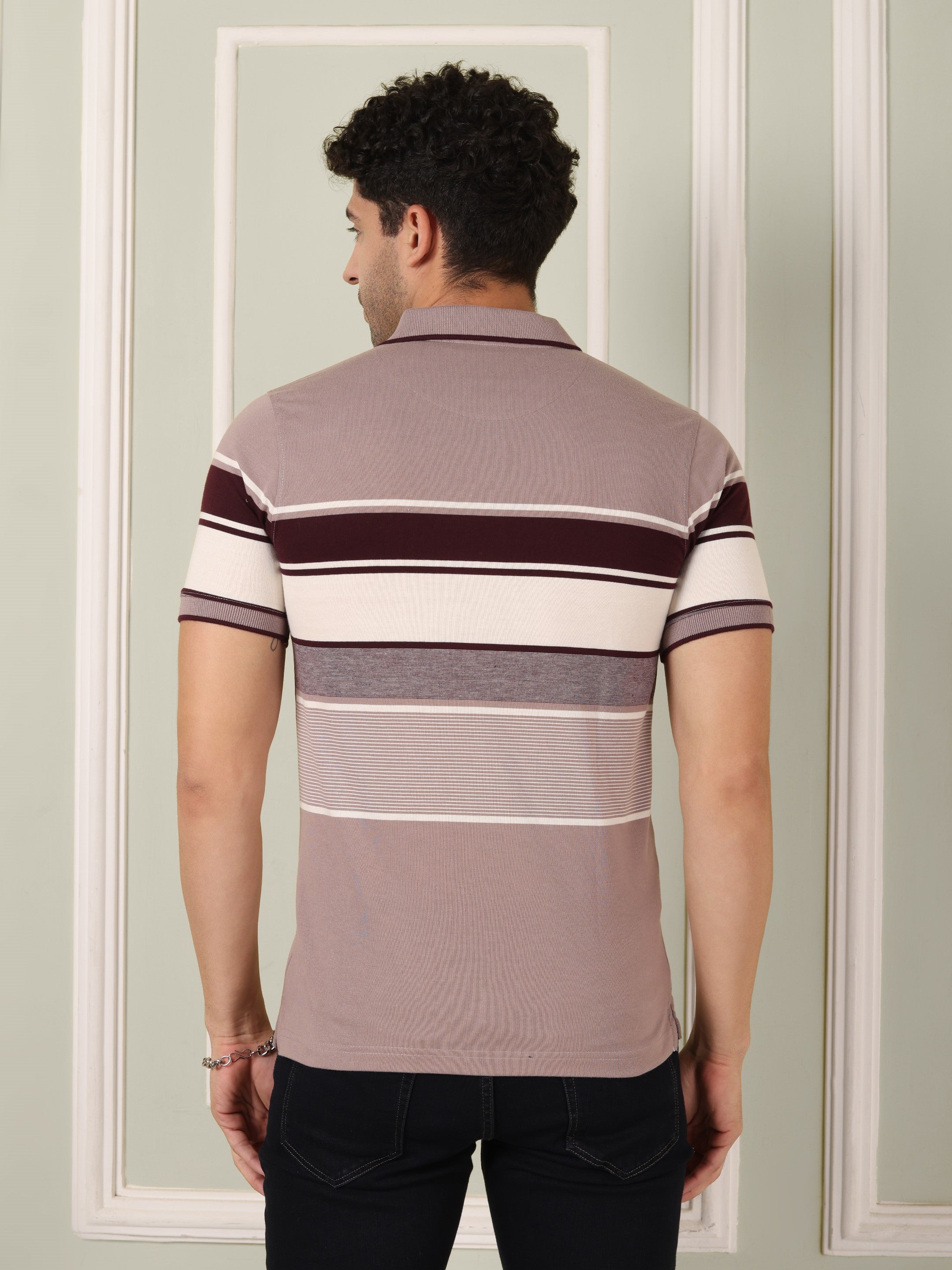 Men's Plum Prime Horizon Tee