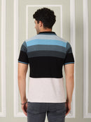 Men's Skyline Block Stripe Polo