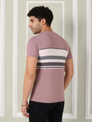 Men's Blush Ridge Stripe Tee