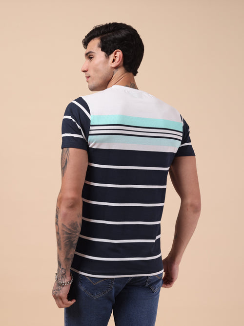 Men's Ocean Crest Stripe Tee