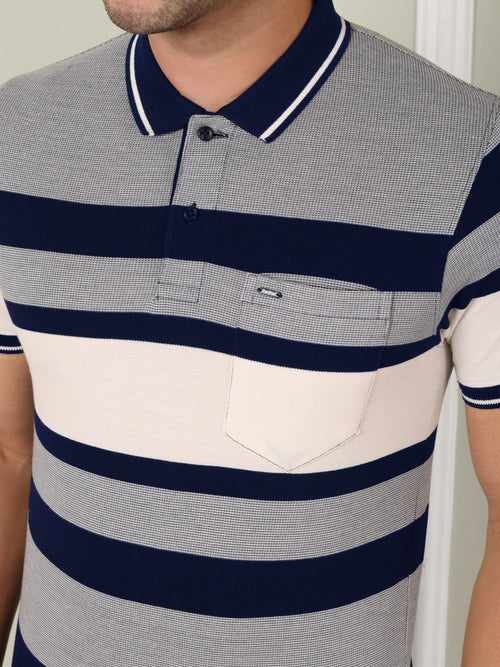 Men's Atlantic Crest Stripe Polo