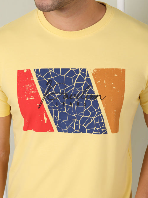 Men's Lemon Mosaic Graphic Tee