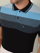 Men's Skyline Block Stripe Polo