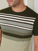 Men's Harbor Crest Stripe Tee