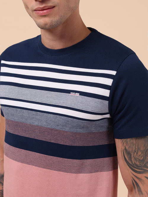 Men's Harbor Crest Stripe Tee