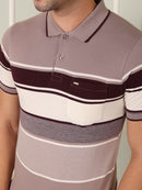 Men's Plum Prime Horizon Tee