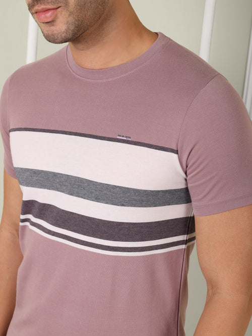 Men's Blush Ridge Stripe Tee