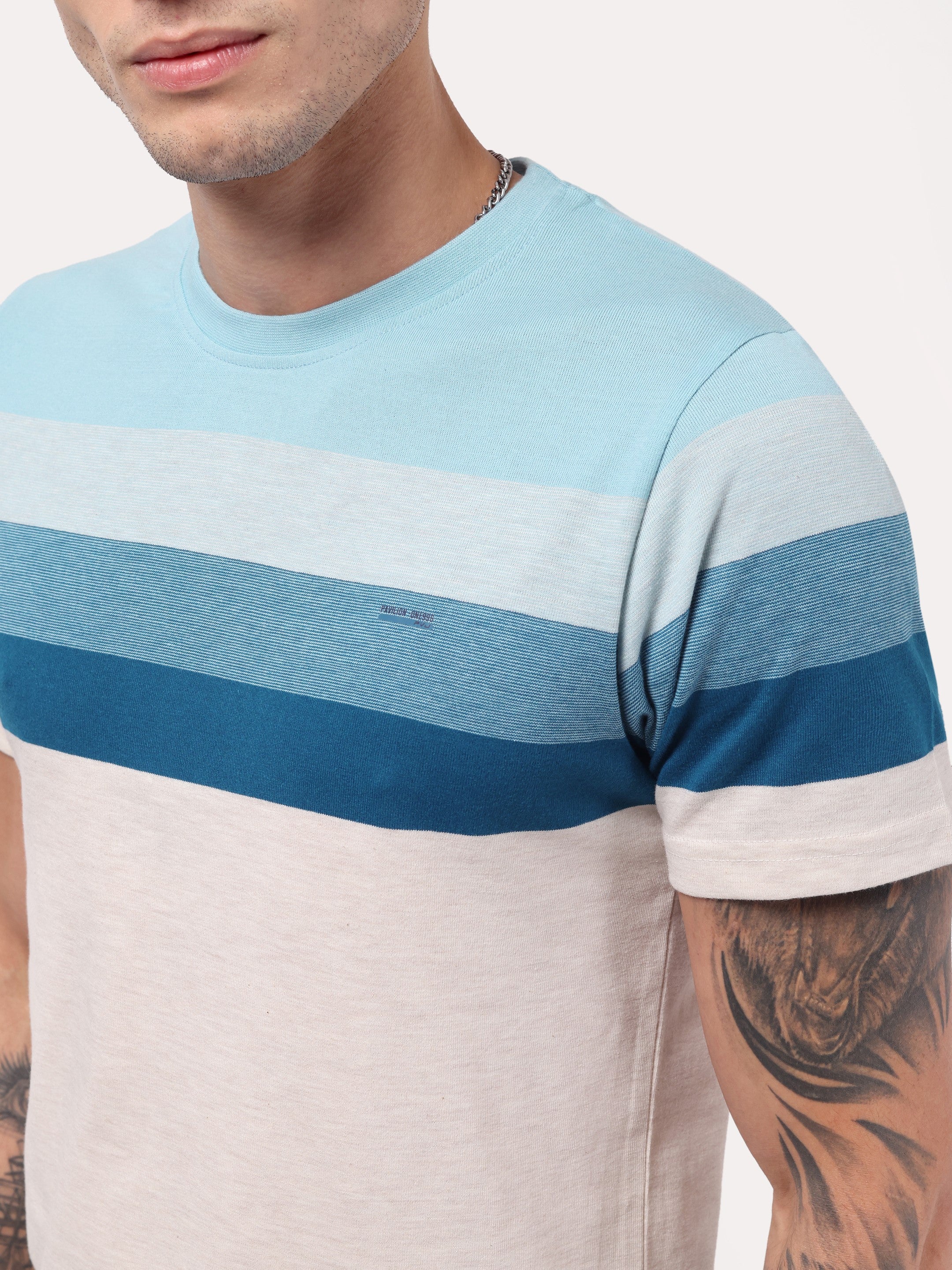 Men's Arctic Blue Horizon tee