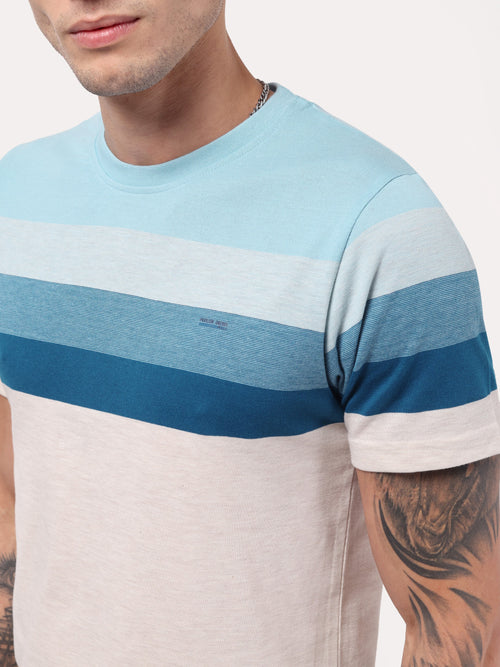 Men's Arctic Blue Horizon tee