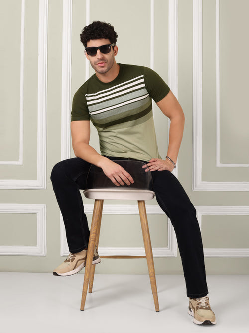 Men's Harbor Crest Stripe Tee