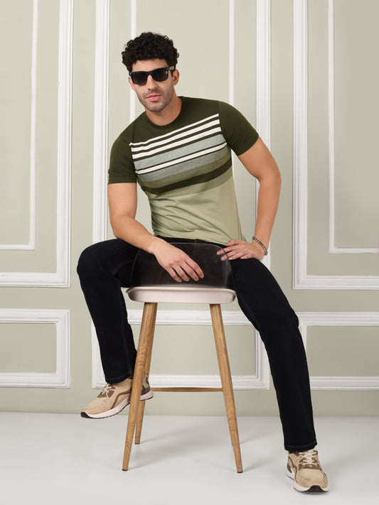 Men's Harbor Crest Stripe Tee