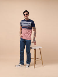 Men's Harbor Crest Stripe Tee