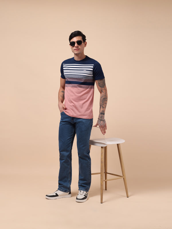Men's Harbor Crest Stripe Tee