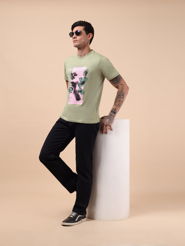 Men's Sage Bloom Graphic Tee