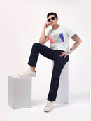 Men's Arctic White Mosaic Graphic Tee