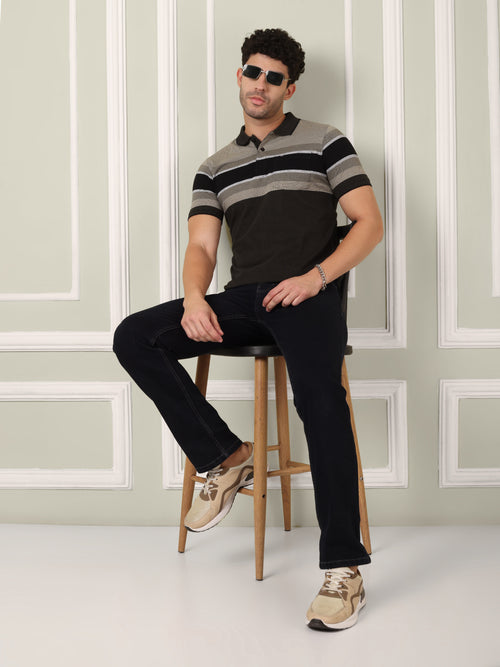 Men's Horizon Stripe Polo